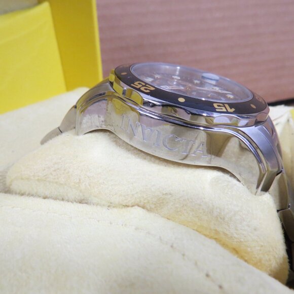 Invicta Men's 48mm Pro Diver Quartz Chronograph SS Watch IOB w/Papers 10382 - Picture 6 of 16